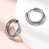 316F Stainless Steel Hoop Earrings X-EJEW-D341-01G-P-2
