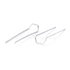 200Pcs 2 Style Galvanized Iron M-Shape pins TOOL-GA0001-54-5