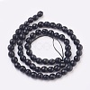 Natural Malaysia Jade Beads Strands G-K288-8mm-02-2