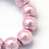 Baking Paint Pearlized Glass Pearl Round Bead Strands HY-Q003-6mm-47-3