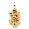 PVD Vacuum Plating 201 Stainless Steel Pendants STAS-C052-01G-2