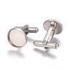 Tarnish Resistant 201 Stainless Steel Cuff Settings STAS-P227-42P-2
