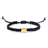 Adjustable Nylon Thread Braided Beads Bracelets PW-WG8DF96-03-1