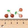 Natural Agate Fruit Pendants KK-B140-01G-3