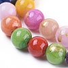 Natural Mashan Jade Beads Strands G-F670-A16-4mm-3
