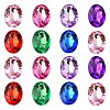 Imitation Taiwan Acrylic Rhinestone Cabochons GACR-A007-18x25mm-M-5