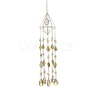 Rough Raw Natural Citrine Wind Chime HJEW-P015-06-1