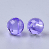 Transparent Plastic Beads KY-T005-6mm-634-2
