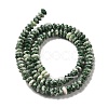 Natural Green Spot Beads Strands G-Z030-A03-01-2