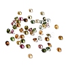 Faceted Natural Multicolor Tourmaline Cabochons G-I295-05C-02A-1