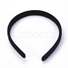 Hair Accessories Plain Plastic Hair Band Findings OHAR-S195-05B-2