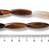 Natural Agate(Dyed & Heated) Beads Strands G-M446-A01-01A-5