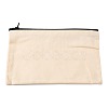 Blank DIY Craft Bag Canvas Pencil Pouch X-ABAG-G009-D01-2