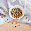 100Pcs Round PVD Vacuum Plating 304 Stainless Steel Beads STAS-DC0010-56A-5