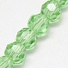 Glass Beads Strands X-EGLA-J042-8mm-01-3