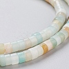 Natural Flower Amazonite Beads Strands G-F631-A34-3