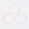 Brass Wine Glass Charm Rings EC067-6NFG-1
