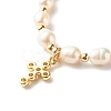 Adjustable Natural Pearl Beads Slider Bracelets BJEW-JB06531-02-5
