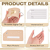 PU Leather Luggage Tag AJEW-WH20010-81A-6