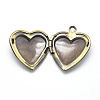 Brass Locket Pendants KK-F717-43AB-NR-3