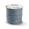 20M Polyester Braided Cord for Jewelry Making OCOR-G015-04A-27-2