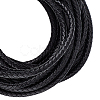 5M Braided Leather Cord with Core WL-BBC0001-01C-02-1