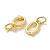 Brass Pendants KK-M273-03G-Q-2