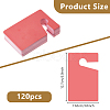 120Pcs PP Plastic Hanging Door Handle Hanger Tags DIY-DC0003-37B-2