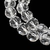 Transparent Glass Beads EGLA-A035-T10mm-D19-4