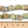 Raw Rough Natural HuBei Turquoise Beads Strands G-M453-D09-5