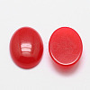 Dyed Oval Natural Jade Cabochons X-G-K021-25x18mm-07-2