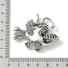 Tibetan Style Alloy Pendants FIND-B041-01AS-3