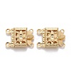 304 Stainless Steel Box Clasps STAS-P249-05G-1