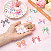 4 Sets PVC Plastic Decorative Sticker Labels DIY-SP0005-32C-3