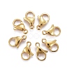 304 Stainless Steel Lobster Claw Clasps X-STAS-H352-01D-G-1