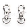 Alloy Swivel Lobster Claw Clasps X-FIND-T069-01A-P-2