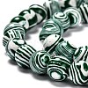 Synthetic Malachite Beads Strands G-A186-A-04-2