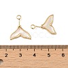 Natural White Shell Pendants SHEL-K006-20G-3