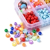 470Pcs Opaque Acrylic Beads MACR-YW0001-94-3