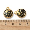 Ion Plating(IP) 304 Stainless Steel Pendants STAS-R008-09G-04-3