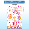 3 Sheets 3 Styles PVC Waterproof Decorative Stickers DIY-WH0404-026-3