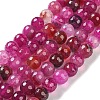 Natural Agate Beads Strands G-M437-C01-01E-2