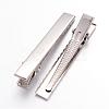 Iron Flat Alligator Hair Clip Findings X-IFIN-S286-57mm-2