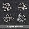 304 Stainless Steel with 201 Stainless Steel Polished Beads STAS-WH0016-05P-4