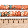 Dyed Synthetic Riverstone Beads Strands G-Z105-C01-01F-5