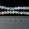 Electroplate Glass Beads EGLA-L018-B-AB05-2