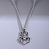 Halloween Skull Spider 201 Stainless Steel Pendant WGFDFDE-01-2