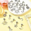 Tibetan Style Alloy Pendants PALLOY-FS00001-6