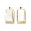 Ion Plating(IP) 304 Stainless Steel Charms STAS-Z099-02G-03-1