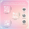 Waterproof Reflective Plastic Mirror Stickers DIY-WH0668-006-2